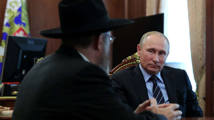 بوتين يهنئ يهود روسيا بعيد رأس السنة