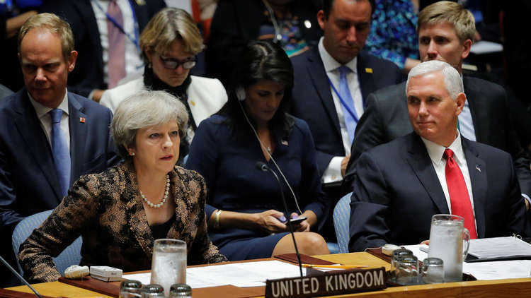 ماي: حان الوقت لإنهاء الصراع في ليبيا