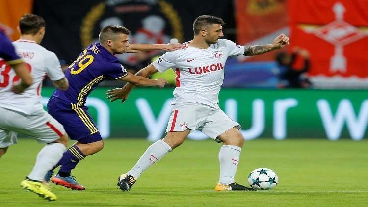 اليويفا يغرم سبارتاك موسكو