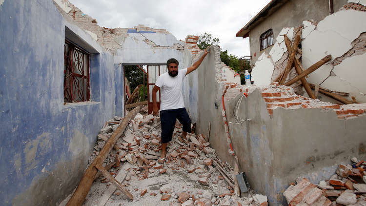 زلزال جديد بقوة 6.2 درجة يهز المكسيك