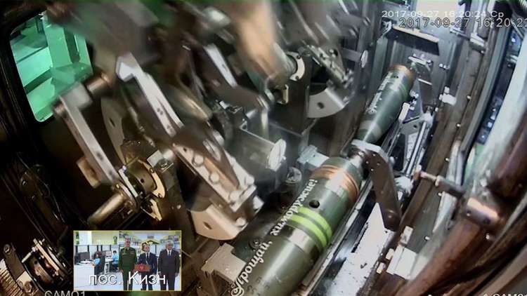 روسيا تدمر آخر مخزون من سلاحها الكيماوي