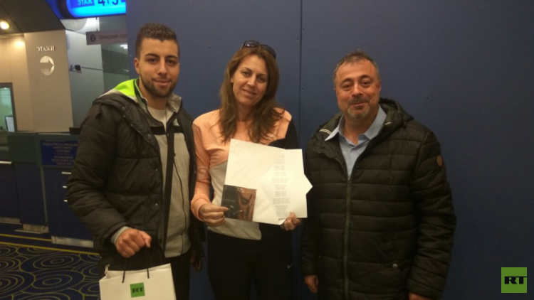 هدية من زاخاروفا لروح خالد الخطيب