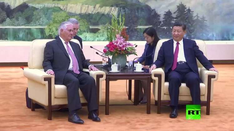 تيلرسون في الصين لتنفيذ العقوبات الأممية ضد كوريا الشمالية