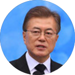 رئيس كوريا الجنوبية "مون جيه إن" 