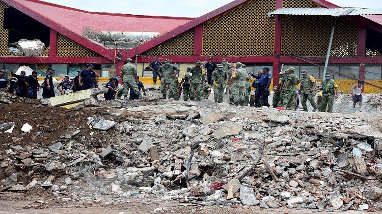 ارتفاع حصيلة قتلى زلزال المكسيك إلى 61 شخصا وإعلان الحداد الوطني 