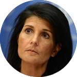 نيكي هايلي سفيرة الولايات المتحدة لدى الأمم المتحدة