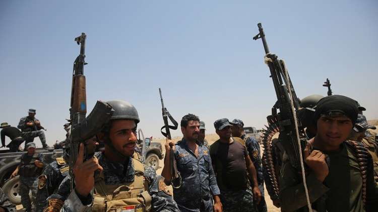 جنود عراقيون في الرمادي