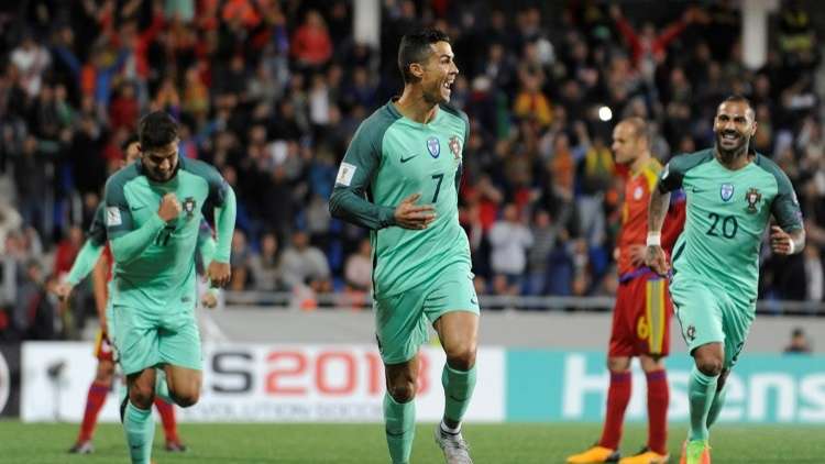 بالفيديو.. رونالدو ينقذ البرتغال بأرقامه القياسية