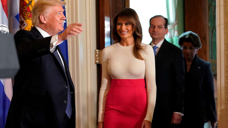 بالصور.. ميلانيا ترامب بحلة جديدة!