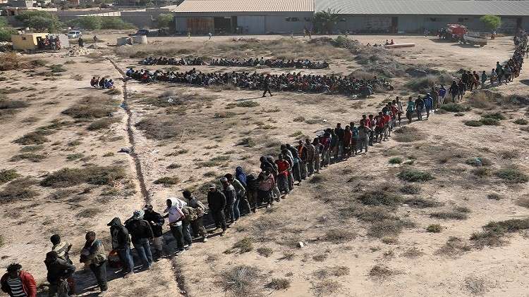 ليبيا.. الأمم المتحدة تساعد آلاف المهاجرين العالقين في صبراتة