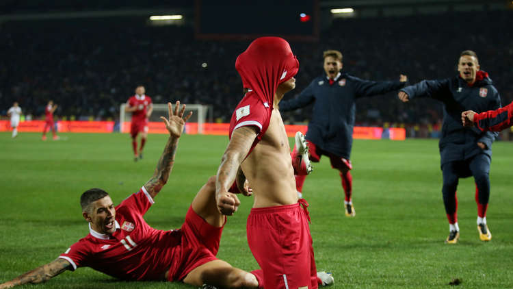 صربيا تحجز بطاقتها في المونديال.. وأيرلندا تنتظر الملحق 