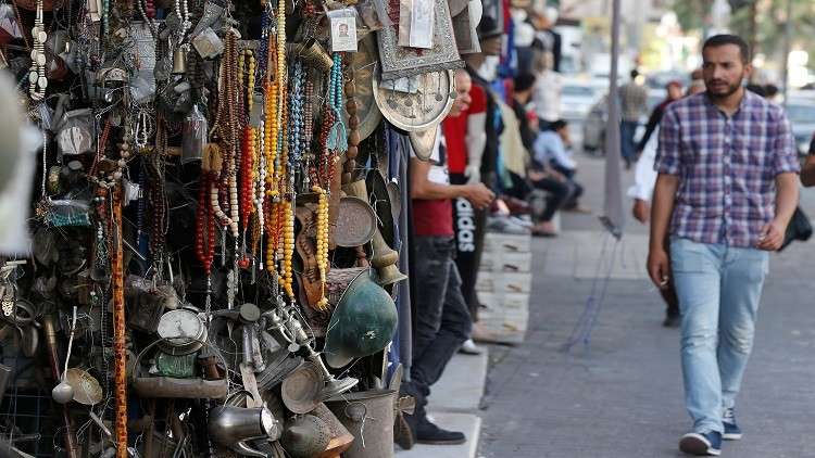 أرشيف -سوق وسط عمان - الأردن