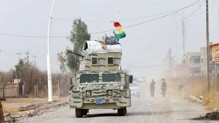 البيشمركة تنفي إطلاق الحشد الشعبي النار عليها جنوب كركوك