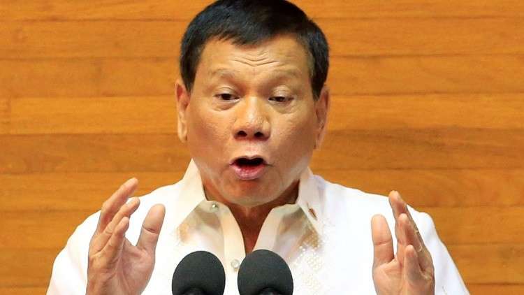 دوتيرتي يهدد بطرد الدبلوماسيين الأوروبيين