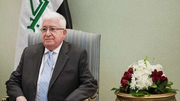 العراق ينفي نقل رئيسه رسالة من بغداد إلى القيادات الكردية