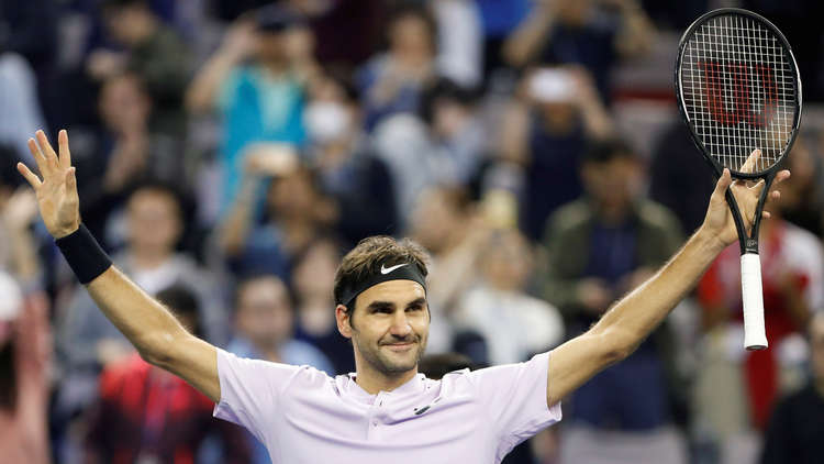  فيدرر يضرب موعدا ناريا مع نادال بنهائي بطولة شنغهاي