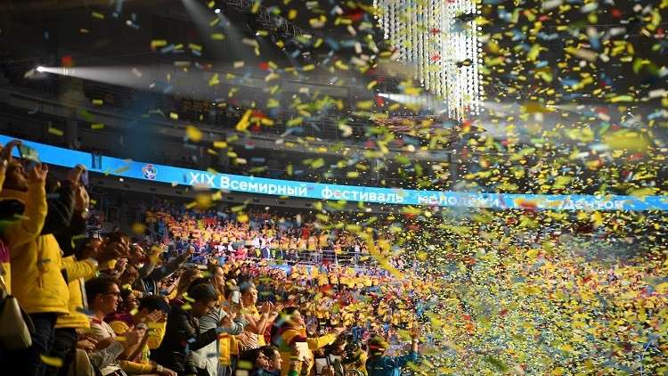 افتتاح مهرجان الشباب والطلاب العالمي في سوتشي