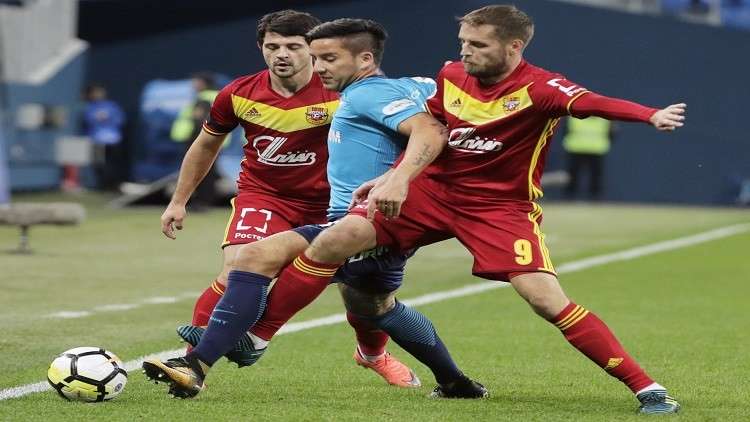 أرسنال يلحق الخسارة الأولى بزينيت في الدوري الروسي 