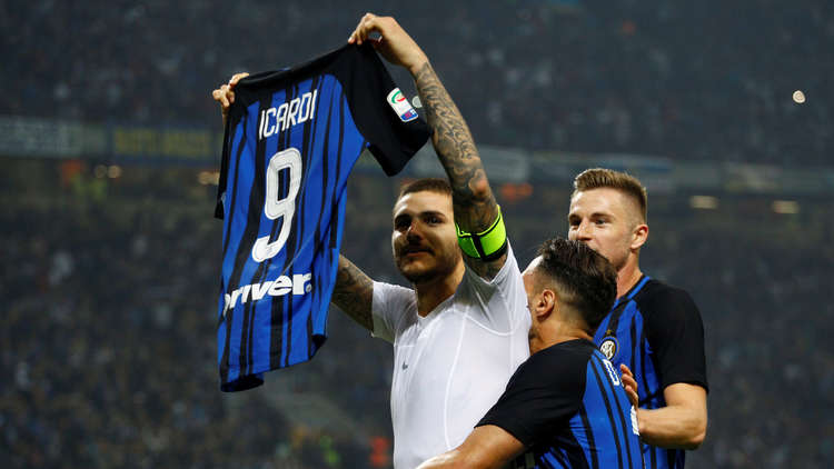 هاتريك إيكاردي يحسم "ديربي الغضب" لصالح إنتر ميلان