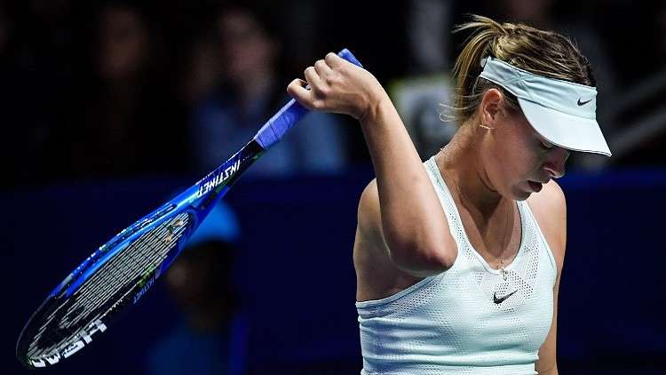 شارابوفا تودّع كأس الكرملين مبكرا