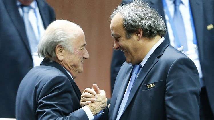 روسيا ترحب بحضور بلاتر وبلاتيني نهائيات مونديال 2018