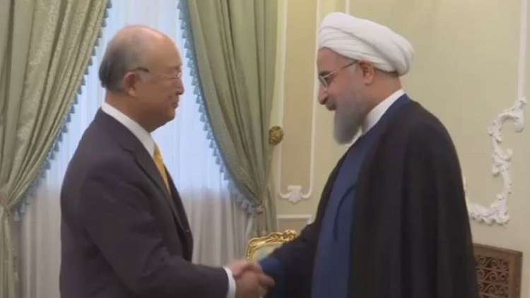 روحاني: الوكالة الدولية هي من يؤكد التزامنا بالاتفاق النووي 