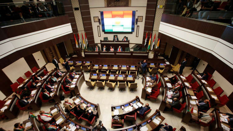 إطلاق نار واقتحام لمبنى برلمان كردستان العراق