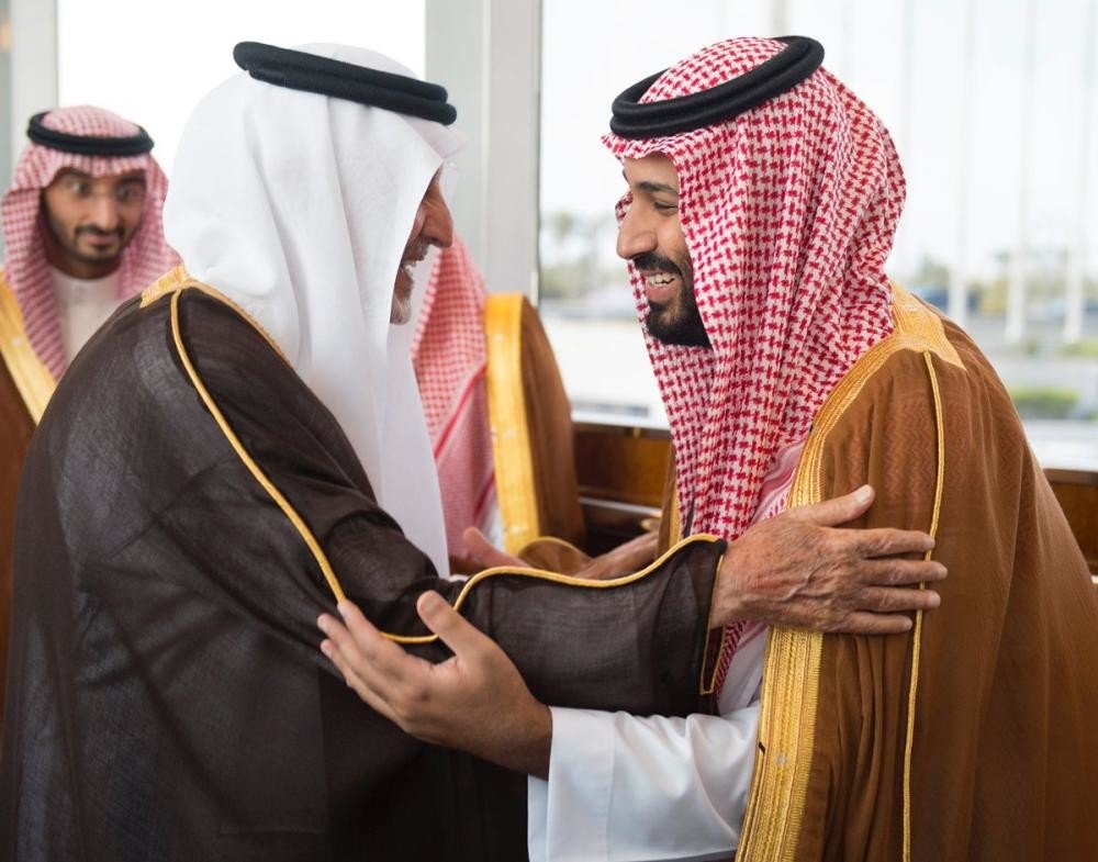 ولي العهد السعودي والأمير خالد الفيصل