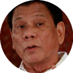 الرئيس الفلبيني رودريغو دوتيرتي 