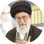 المرشد الأعلى الإيراني علي خامنئي 