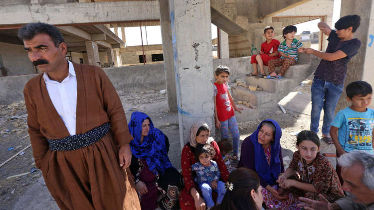 الأمم المتحدة: نزوح 183 ألف شخص من مناطق متنازع عليها بين بغداد وأربيل
