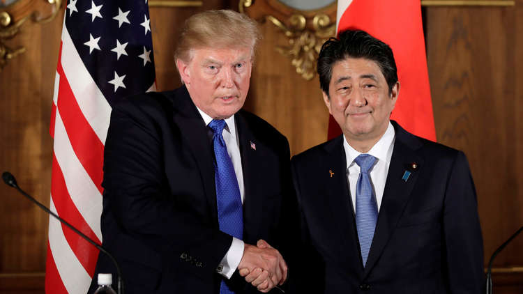 ترامب يدعو لتجارة عادلة مع اليابان