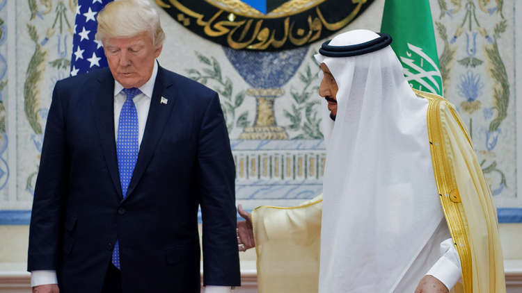 ترامب يؤيد حملة مكافحة الفساد في السعودية