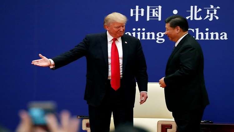 ترامب يعلن في الصين عن اتفاقات تجارية بقيمة 250 مليار دولار