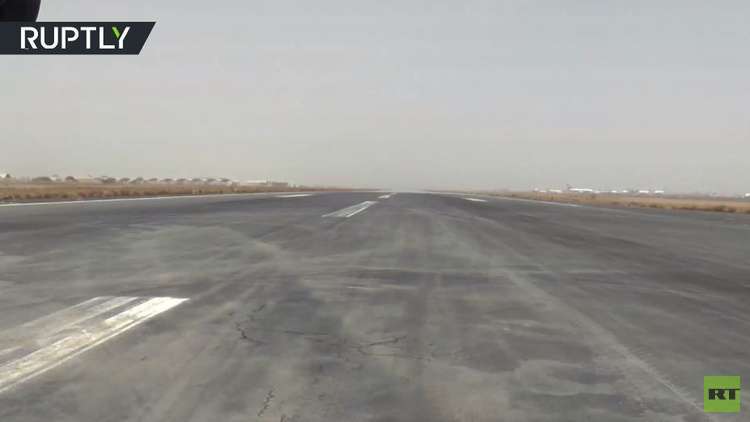 شاهد مطار صنعاء الدولي بعد إغلاقه