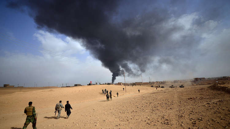 العراق.. القضاء على 13 مسلحا داخل نفق قرب تكريت (صور)