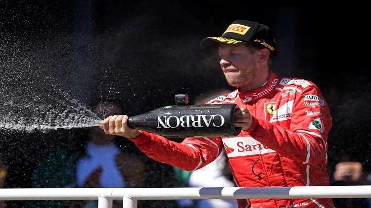 فيتل يتوّج بجائزة البرازيل الكبرى للفورمولا1