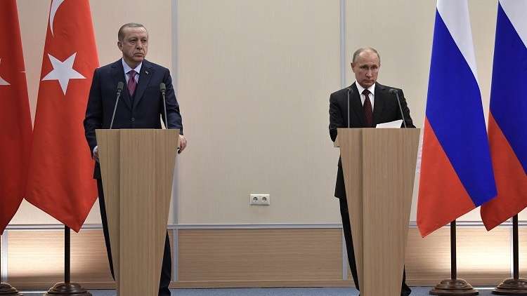 بوتين وأردوغان يشيدان بالتقدم التجاري بين البلدين