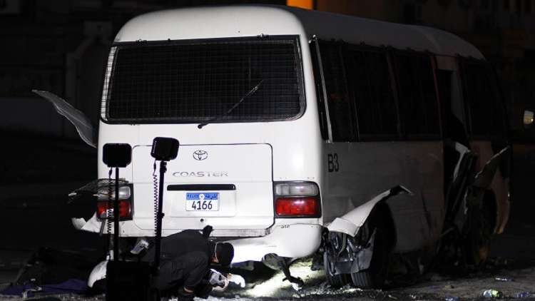 البحرين: القبض على أحد المتهمين بتنفيذ الهجوم على حافلة الشرطة