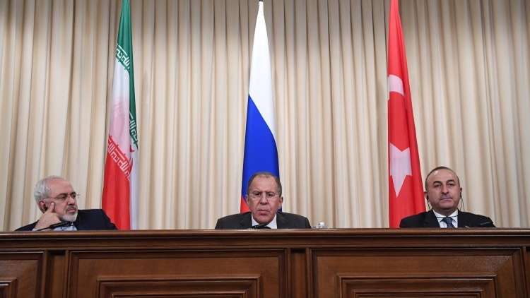وزراء خارجية روسيا وإيران وتركيا يجتمعون في أنطاليا