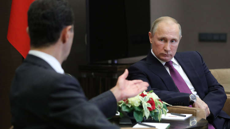 هذا ما قاله الأسد لبوتين...