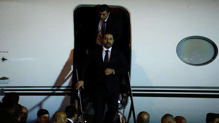 سعد الحريري يصل إلى بيروت ويتوجه إلى ضريح والده