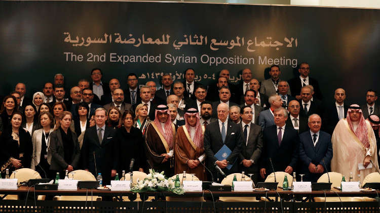 الاجتماع الموسع للمعارضة السورية في الرياض