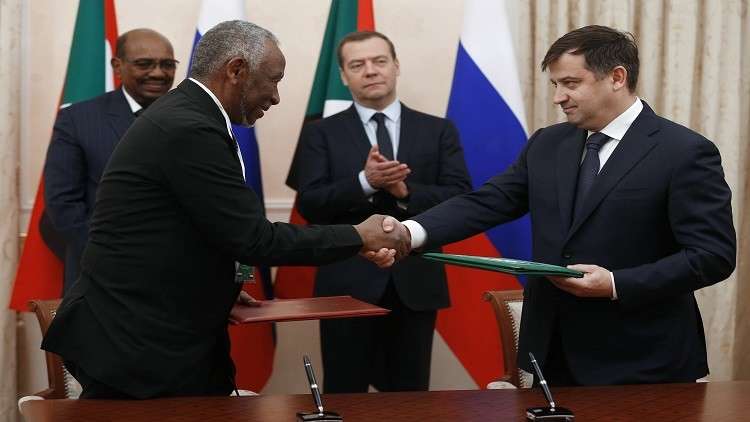 روسيا توقع مع السودان حزمة من الاتفاقات المهمة