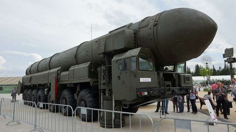 الصاروخ الروسي العابر للقارات 