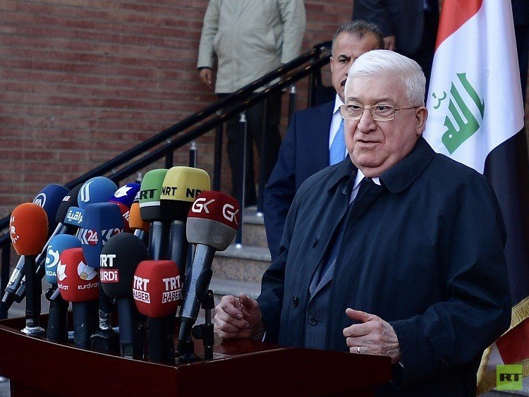 الرئيس العراقي يلتقي بالمعارضة في إقليم كردستان