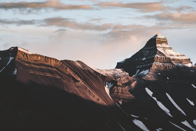 جبال القوقاز الساحرة في فصل الشتاء