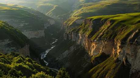 الأنهار الجبلية في الشيشان