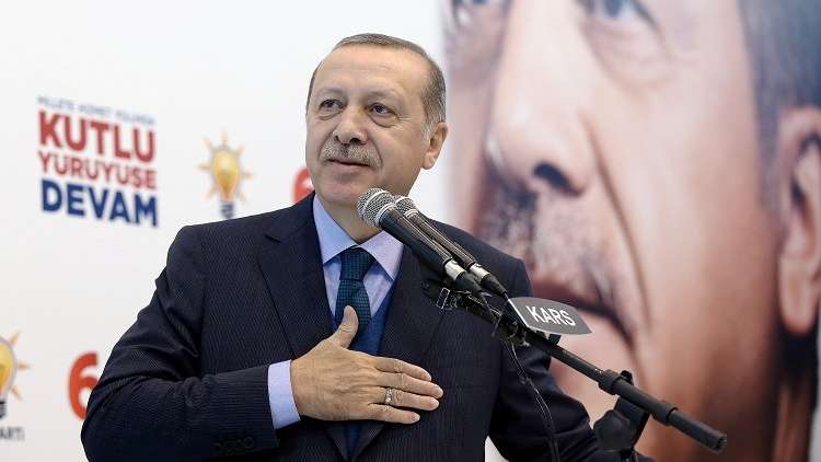 أردوغان: الولايات المتحدة لا تستطيع محاكمتنا