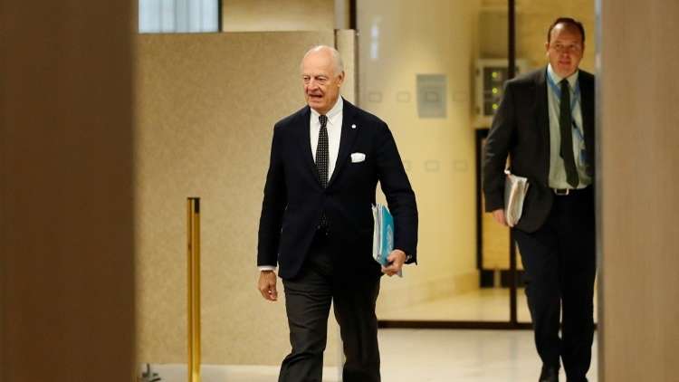 استئناف المفاوضات السورية في جنيف